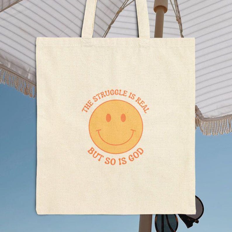 Reusable Shopping Tote Christian