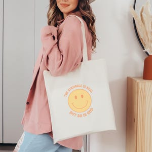 Retro Smiley Face Bag