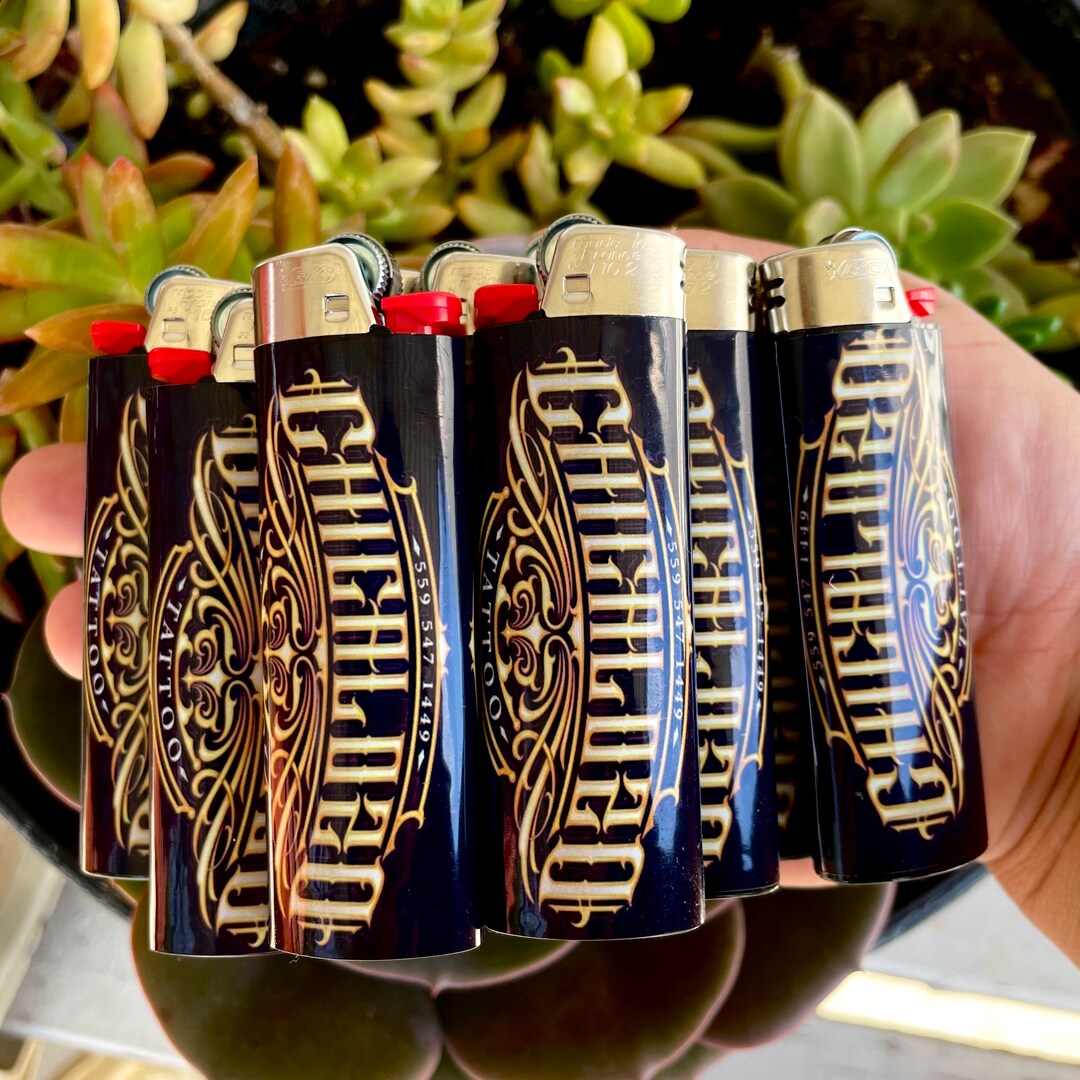 Custom Lighters Personalized Bic Lighters Etsy