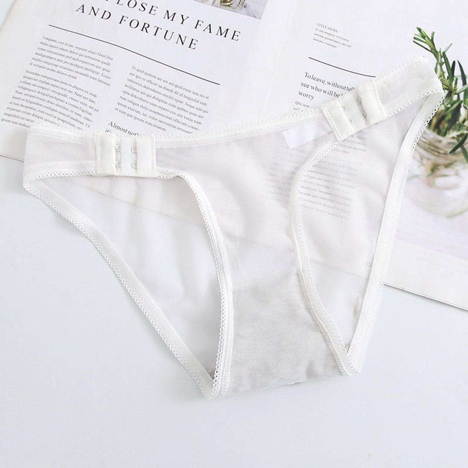 Sexy Panties Lace Female Briefs Pantys Underwear Adjustable Etsy Canada