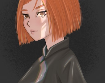 Kugisaki Nobara - Jujutsu Kaisen Poster Print 11"x17"