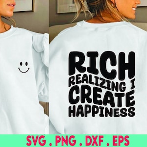 svg rico, svg felicidade, svg manifesto, svg manifestação, svg mantra, svg afirmação, svg visualizar, svg luxo, svg rico, milionário