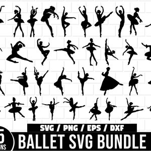 Ballet svg, Ballerina svg bundle, ballerina svg, classic dance svg, ballerina clipart, ballet svg, dancer svg, Ballerina Silhouette