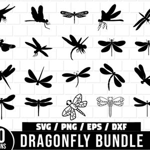 Dragonfly SVG Bundle, Dragonfly SVG, Dragonfly Png, Dragonfly Clipart, Dragonfly Silhouette, Dragonfly vector, Dragonfly Svg Cut Files