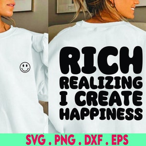 svg rico, svg felicidade, svg manifesto, svg manifestação, svg mantra, svg afirmação, svg visualizar, svg luxo, svg rico, milionário