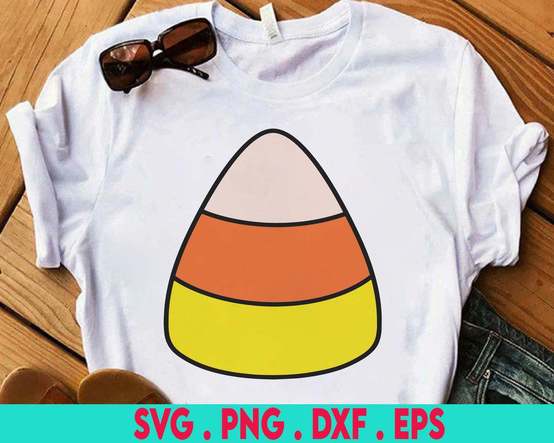 Candy Corn Svg Halloween Svg Candy Corn Silhouette Cut File Candy Corn ...