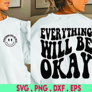 tudo ficará bem svg, fique bem png, autocuidado svg, autocuidado png, amor próprio svg, saúde mental svg, ansiedade svg, manifesto svg, mantra