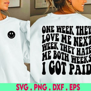 Hustle svg|Gehaltsscheck svg|one Week you love me svg|rap svg|ceo svg|Entrepreneur svg|Boss Lady svg|motivational svg|selbst gemacht svg|rich svg