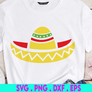 Sombrero Svg Cinco de Mayo Svg Mexican Hat Svg Mexico Svg Mexican Svg Sombrero Clipart Png Sombrero Svg for Cricut Fiesta Svg for Silhouette