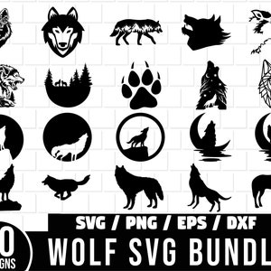 Wolf svg bundle, howling Wolf svg, Wolves svg, wolf cut vector, Forest animal svg, Wolf Art, Wolf Illustration, Wolves Png