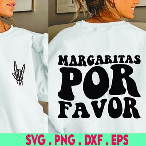 Margaritas Por Favor, SVG Cut File, digital file, margarita svg, tequila svg, drinking svg, pdf, for cricut, silhoutte, handlettered svg
