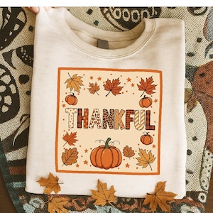 Fall Thankful Png, Autumn Png, Give Thanks Jesus, Fall Png, Thanksgiving shirt Png, Thankful Sublimation Png, Fall Pumpkin png