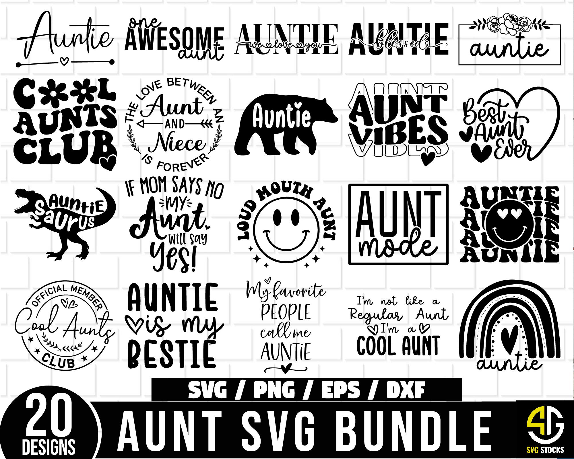 Aunt Life Svg - eocj66p