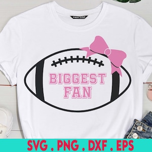 Irmã do Futebol SVG, Maior Torcedor SVG, Futebol SVG, Irmã da Torcida SVG, Camisa de Futebol Engraçada, Menina do Futebol SVG para Cricut e Silhouette, PNG