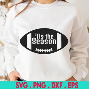 Futebol Svg, Época de Temporada, Temporada de Futebol Svg, Torcida Svg, Líder de Torcida, Mãe do Futebol Svg, Camisa de Menina Svg Arquivo para Cricut e Silhueta PNG