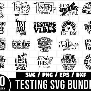 テスト SVG バンドル、テスト テスト 1 2 3、テスト日 SVG、テスト SVG、教師 SVG、面白い、テスト コーディネーター シャツ SVG、テスト日 ヤル SVG