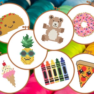Cross Stitch Kits, Beginners Cross Stitch Kits / Children – Sew