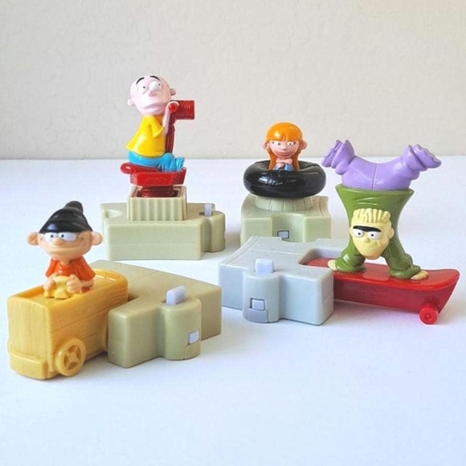 RARE Cartoon Network 2003 Ed Edd N' Eddy Subway Kids Pack Action