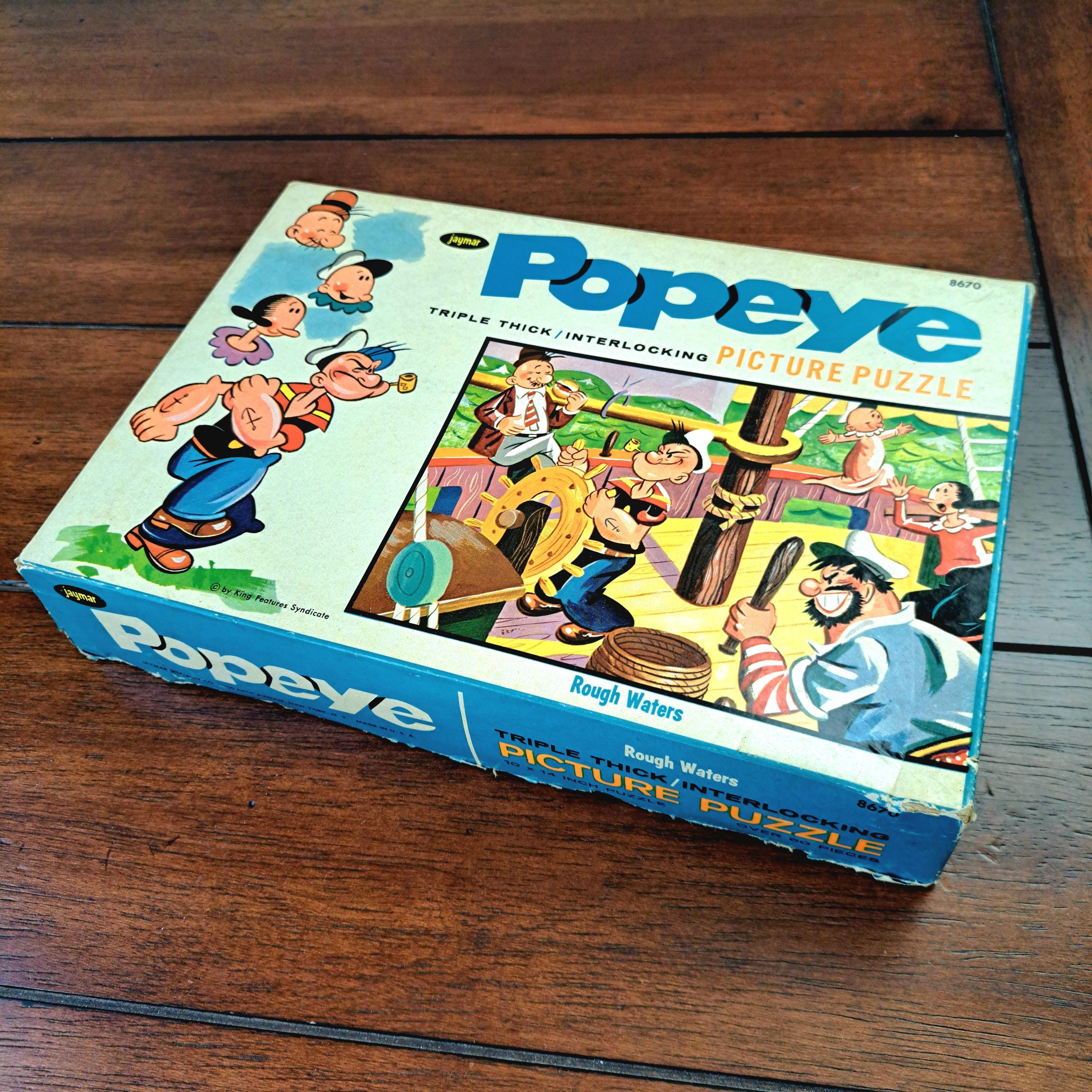 Jaymar Puzzle Popeye - Etsy