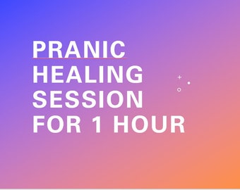 1 hour live Pranic Healing Session