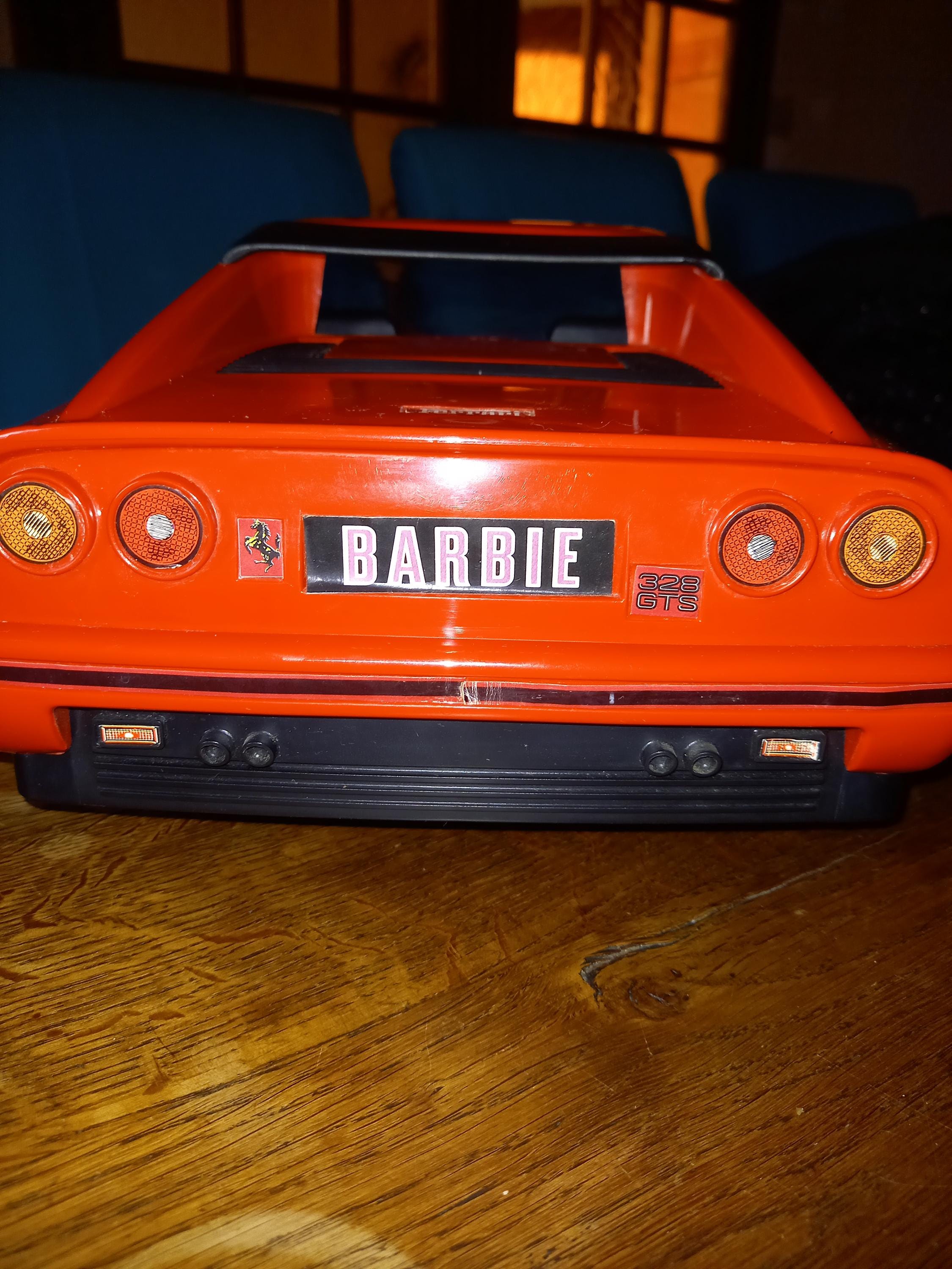 Ferrari Barbie 1986 - Etsy