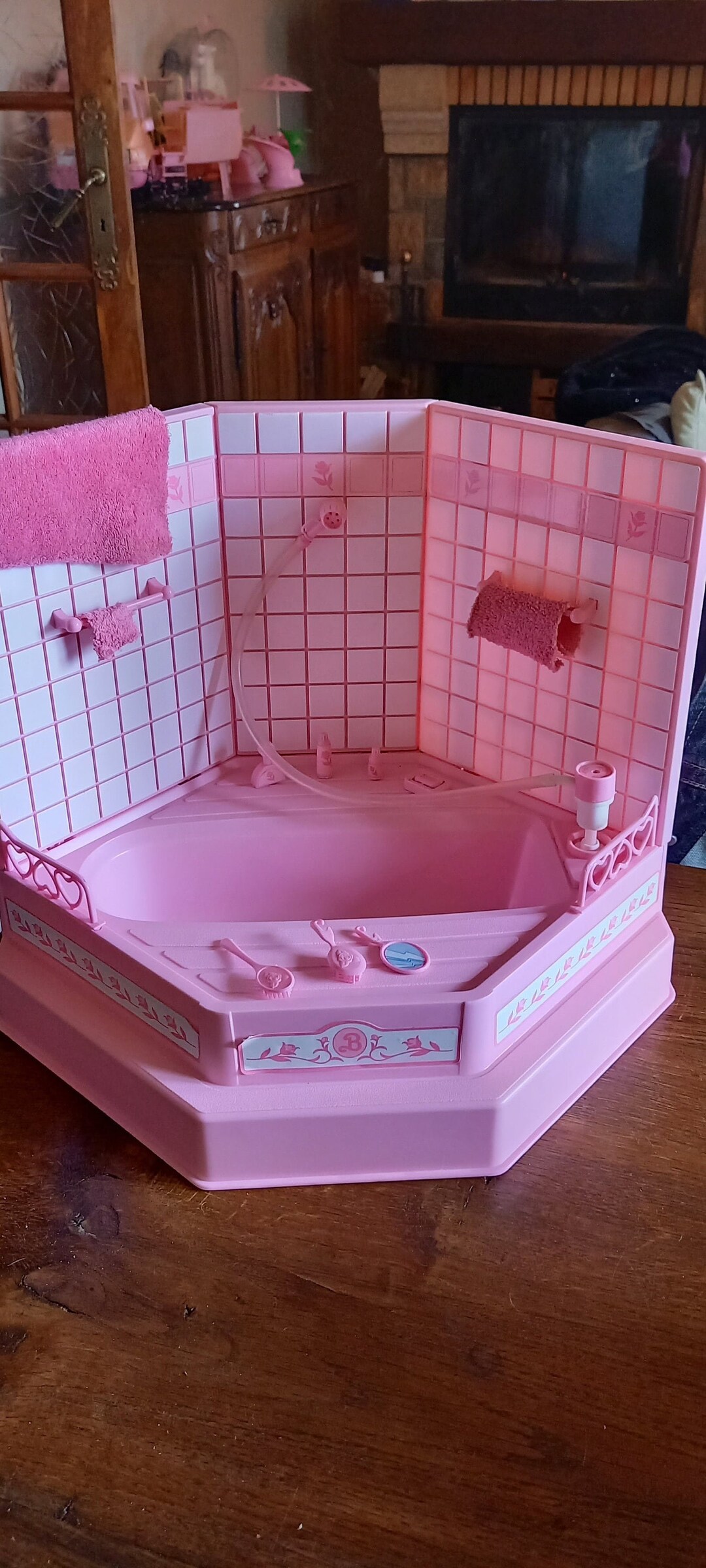 Barbie Living Pretty Bathroom - Etsy