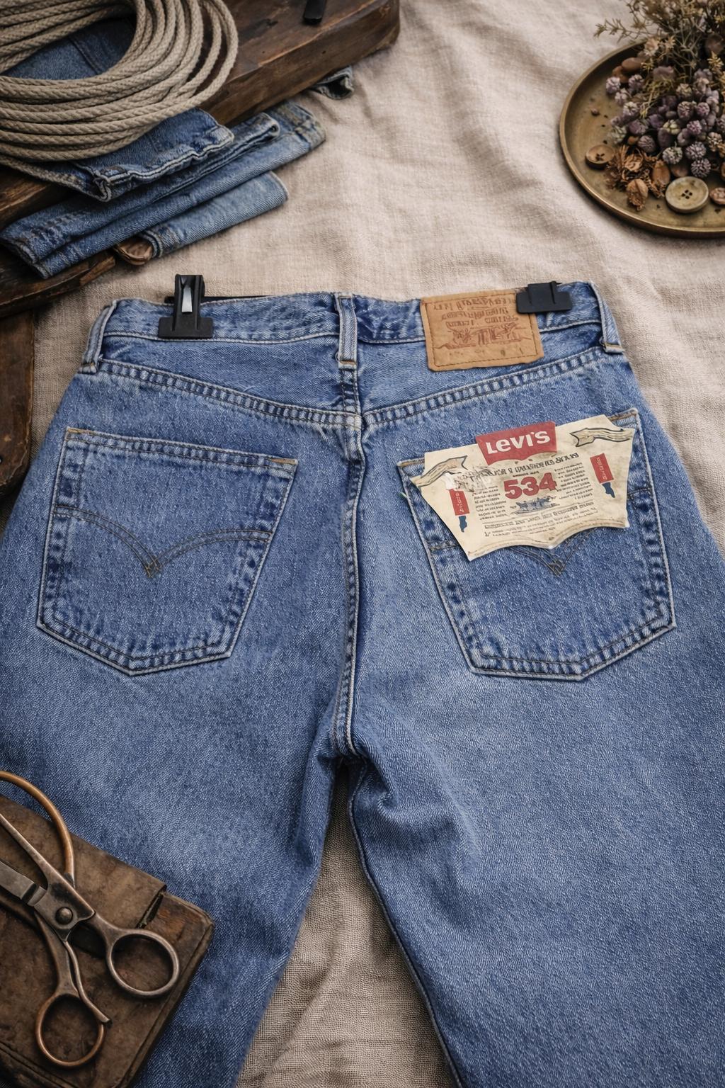 Levis 534 Jeans - Etsy