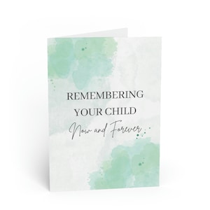 Child Loss Thinking of You Card