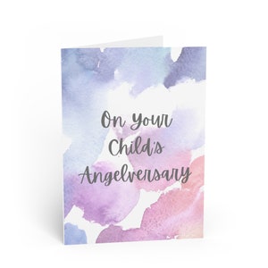 Child Loss Angelversary Card