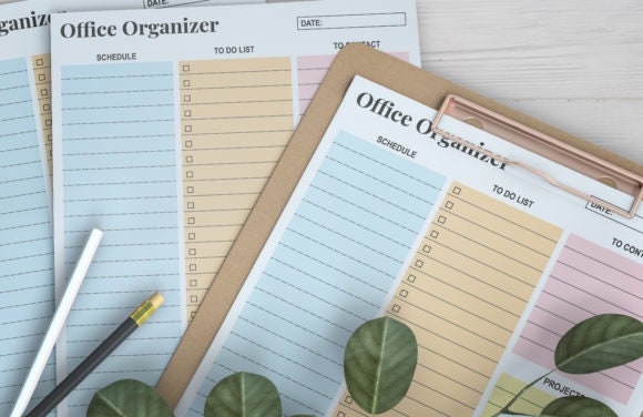 Printable Office Organizer Planner | the Ultimate Guide to Keeping Your ...