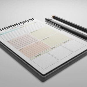 Ultimate Office Organizer Kit: Daily Work Planner, Task Checklists, and Project Tracker