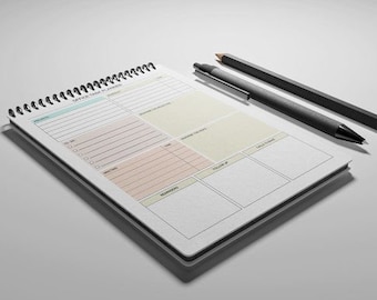 Ultieme Office Organizer Kit: dagelijkse werkplanner, taakchecklists en projecttracker