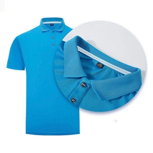 Unisex 100% Polyster Polo Shirts Fully Customizable image 1
