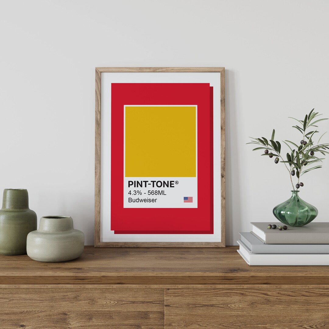 Budweiser Digital Print Budweiser Poster Budweiser Wall Art Budweiser