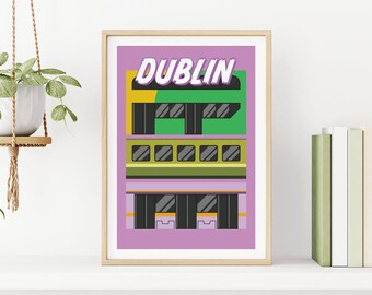 Irish Digital Print, Irish Print, Irish Wall Art, Ireland Print, Dublin Print, Dublin Poster, Dublin Wall Art, Printable Wall Art