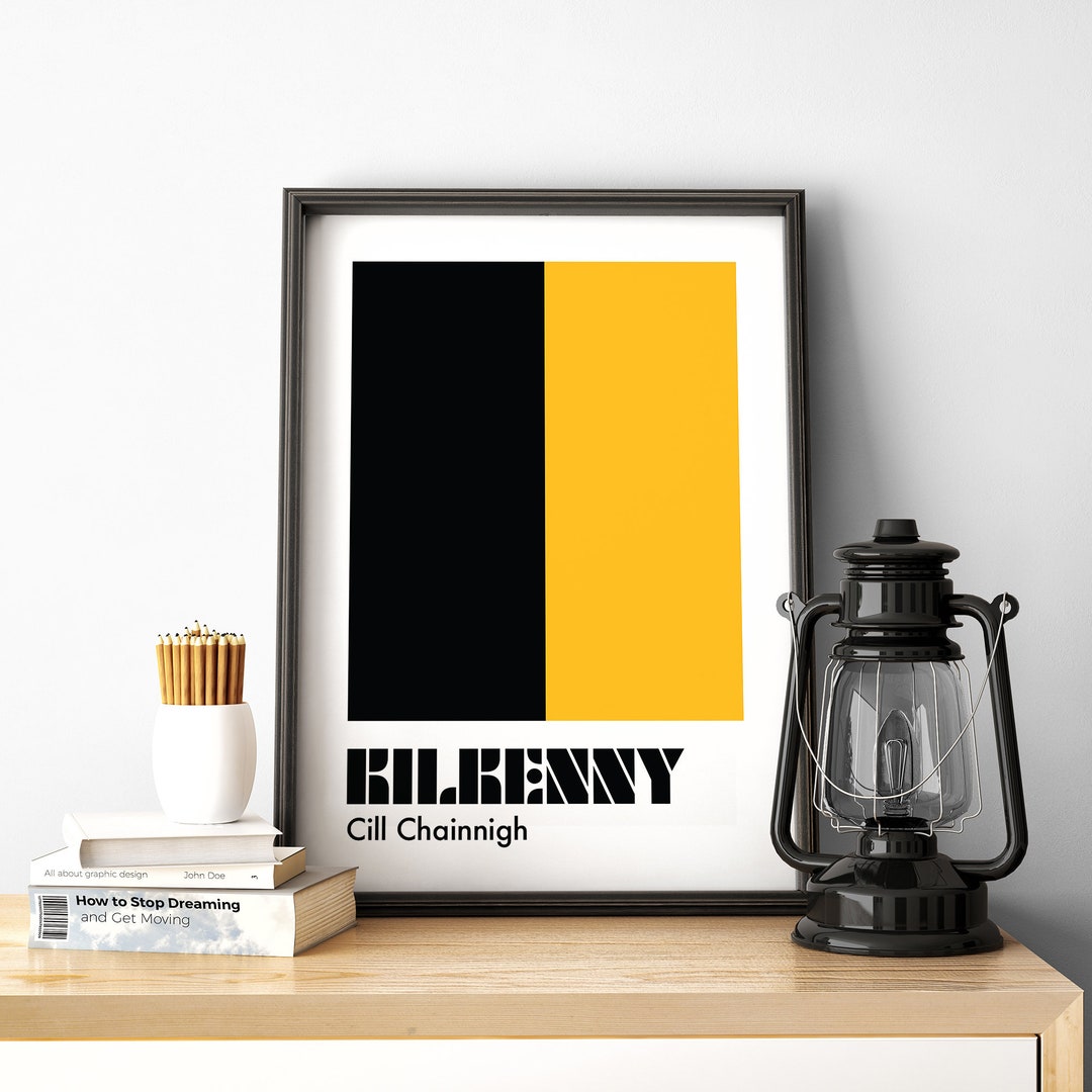Kilkenny Print, Kilkenny Poster, Kilkenny GAA, Gaelic Prints, Hurling