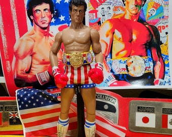 Custom 1/6 scale Rocky figure DRAGO