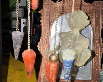 Lapis lazuli pendulum