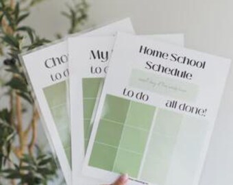 Homeschool Routine Planner