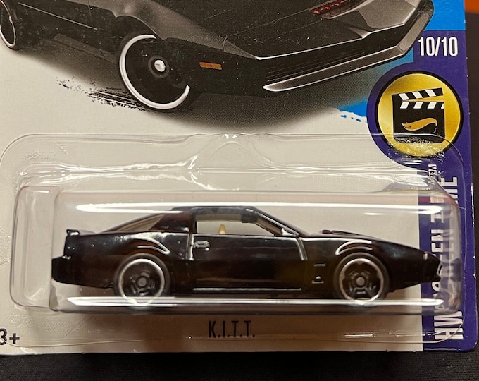 DISPONIBLE] HOT WHEELS 2025 1/64 HW SCREEN TIME KNIGHT RIDER: K.I.T.T | | Figuras de colección de cine y manga