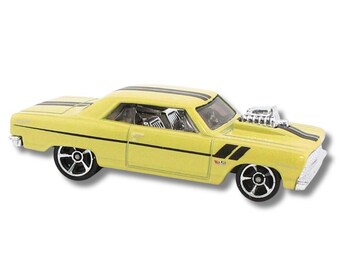 Hot Wheels 64 Chevy Chevelle SS Yellow #157 Mainline 2024 Case N (In-Stock) New