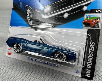 ミニカー HotWheels 1970 Plymouth Barracuda Hot Wheels '70 Plymouth Barracuda Kids Model Diecast Toy Car HW