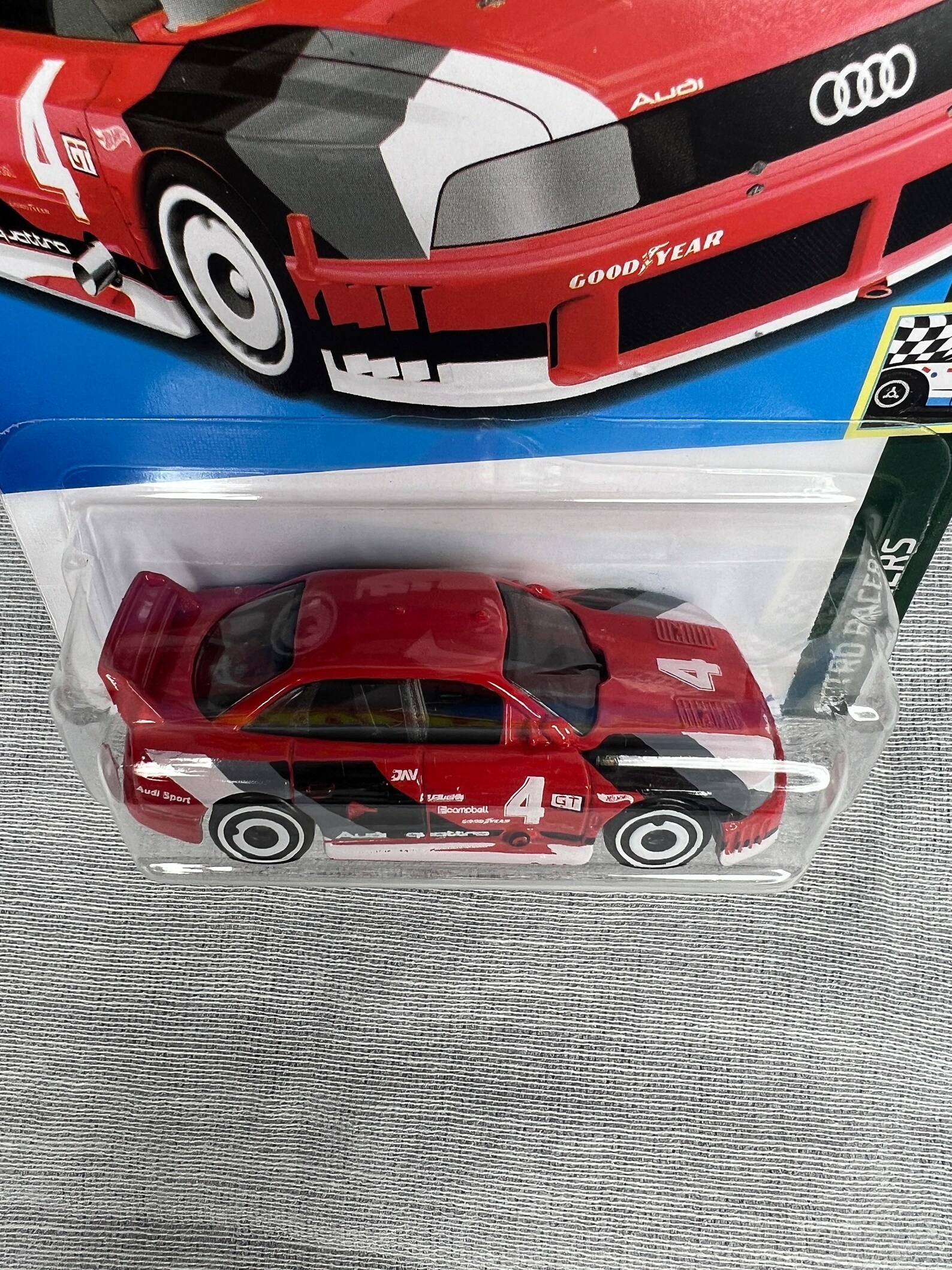 Hot Wheels 2023 Retro Racers - Audi '90 Quattro 6/10 - Scala 1:64 - Nuovo In Blister - Foto 4