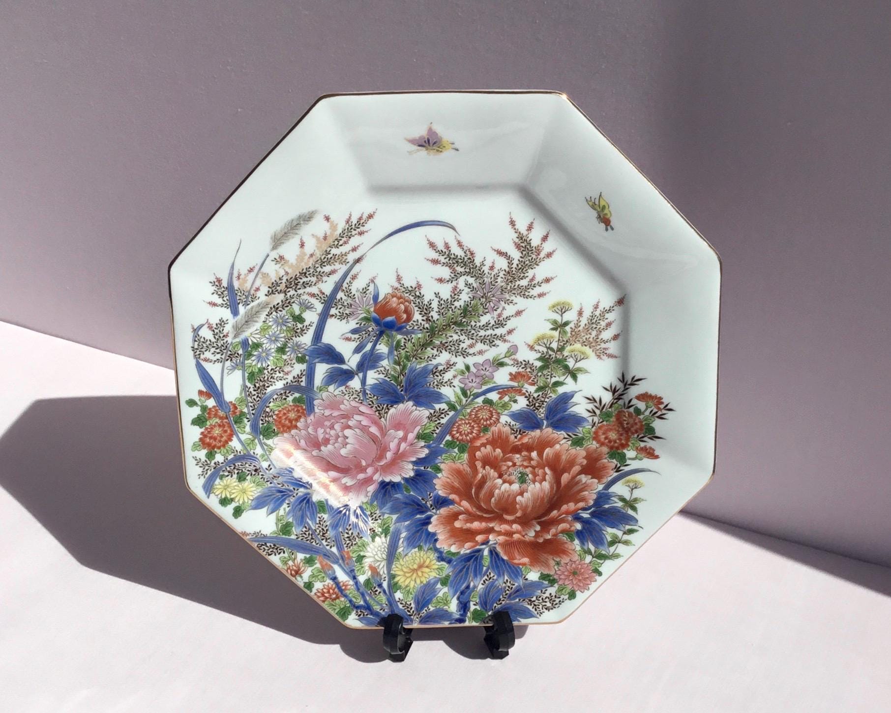 Japanese Shibata Octagonal Plate