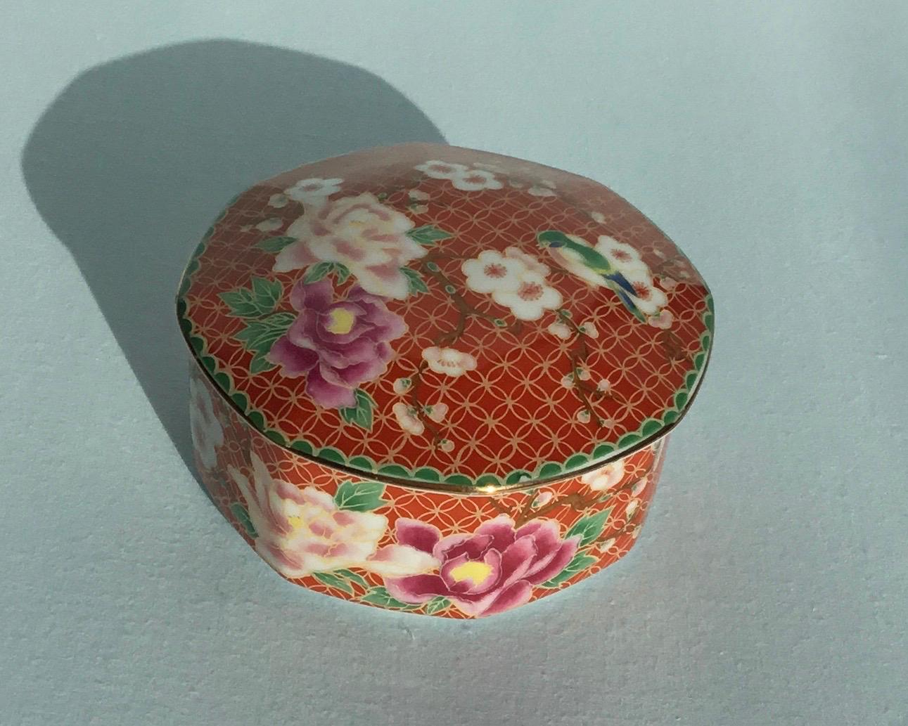 ヴィンテージ高橋焼七宝焼き小物入れ - Etsy 日本