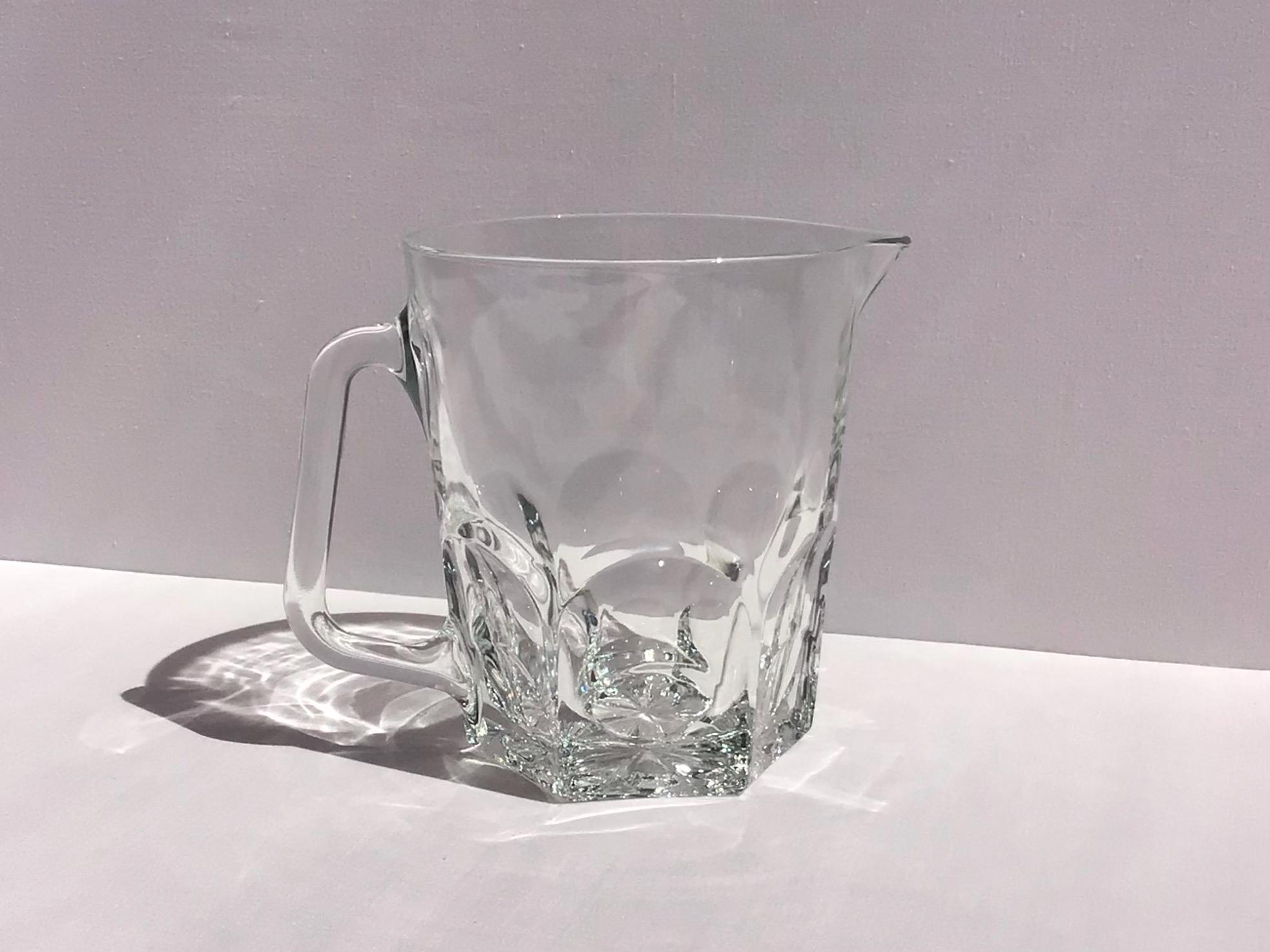 Simax Grand pichet en verre avec bec verseur, 2,5 l avec poignée
