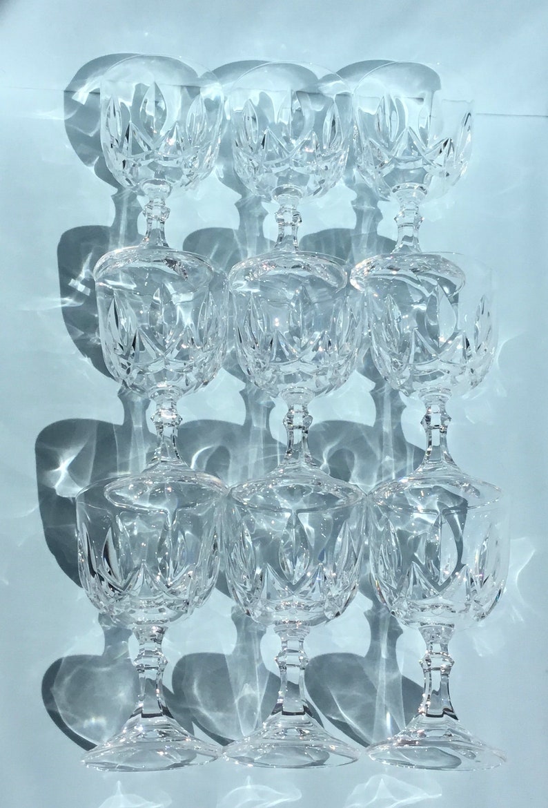 Italian Crystal RCR Ambassador Red Wine Glasses Etsy