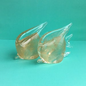 Murano Style Art Glass Angel Fish