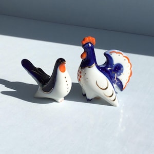 Russian Lomonosov Salt and Pepper Shakers