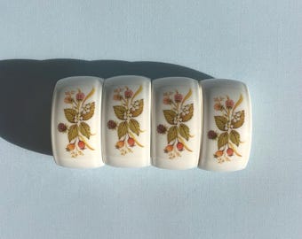 Marks & Spencer Harvest Napkin/ Serviette Rings, set of 4